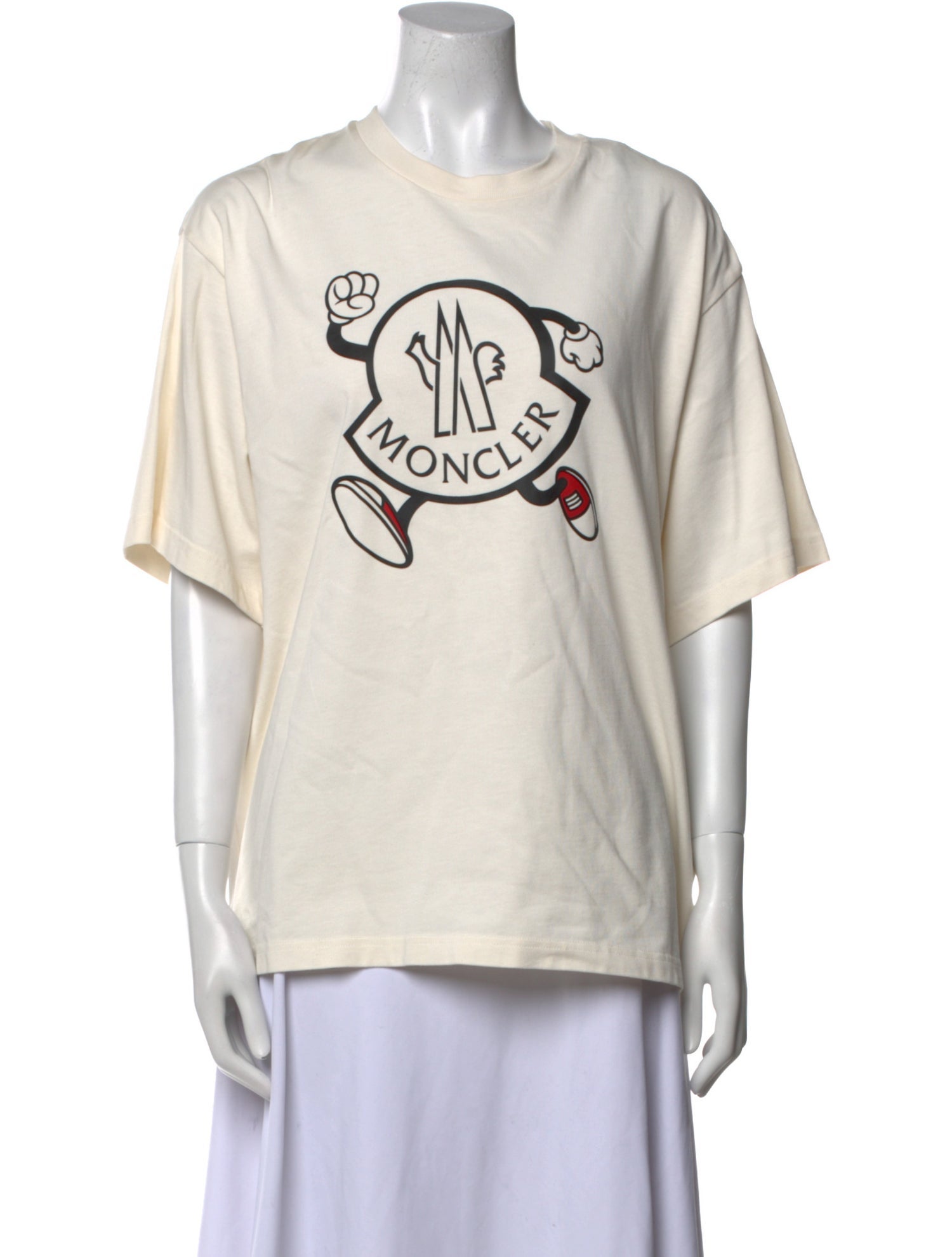 Moncler Graphic Print Crew Neck T-Shirt