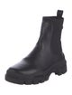 Moncler Leather Chelsea Boots