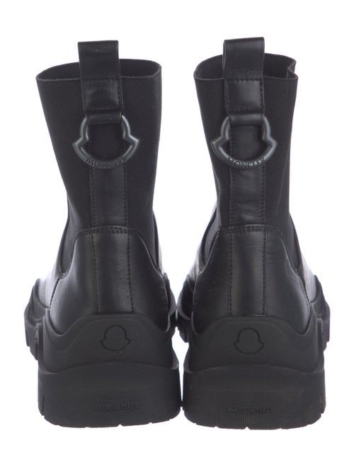 Moncler Leather Chelsea Boots