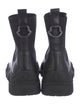 Moncler Leather Chelsea Boots