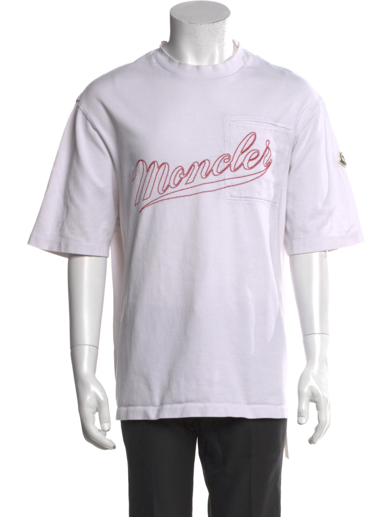 Moncler Graphic Print Short Sleeve Shirt