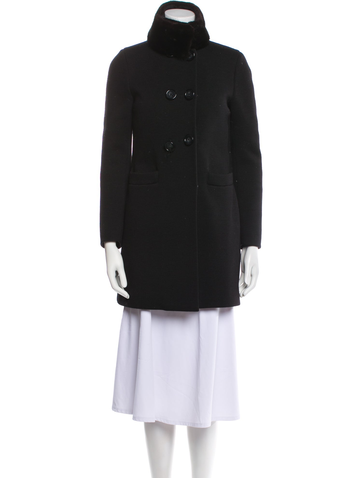 Moncler Wool Peacoat