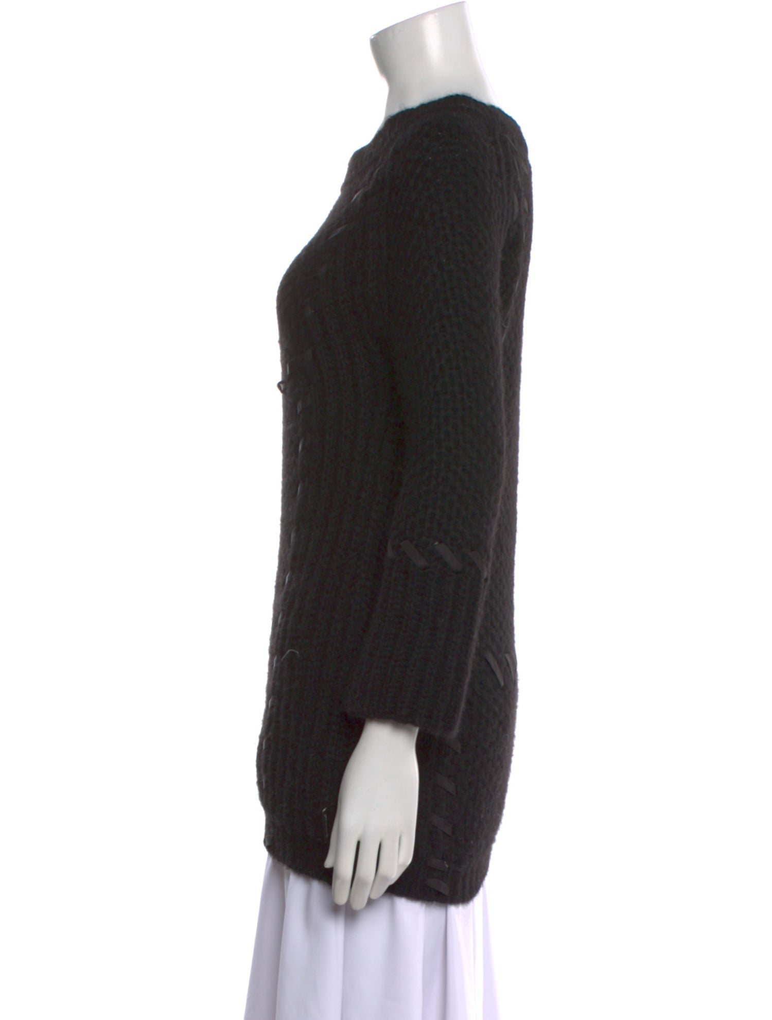 Moncler Alpaca Scoop Neck Sweater