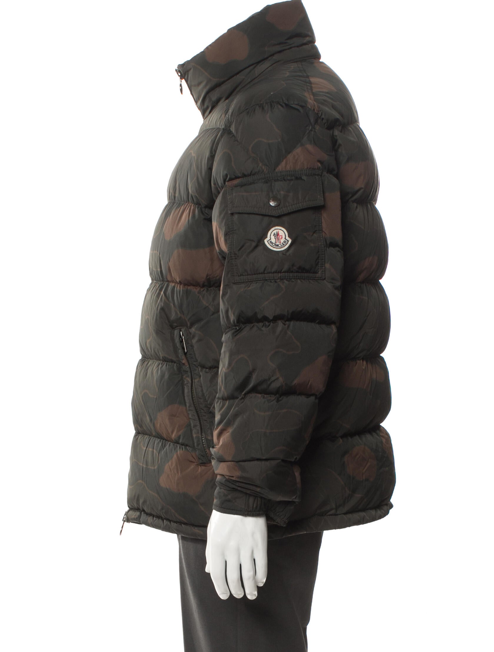 Moncler Printed Puffer Coat
