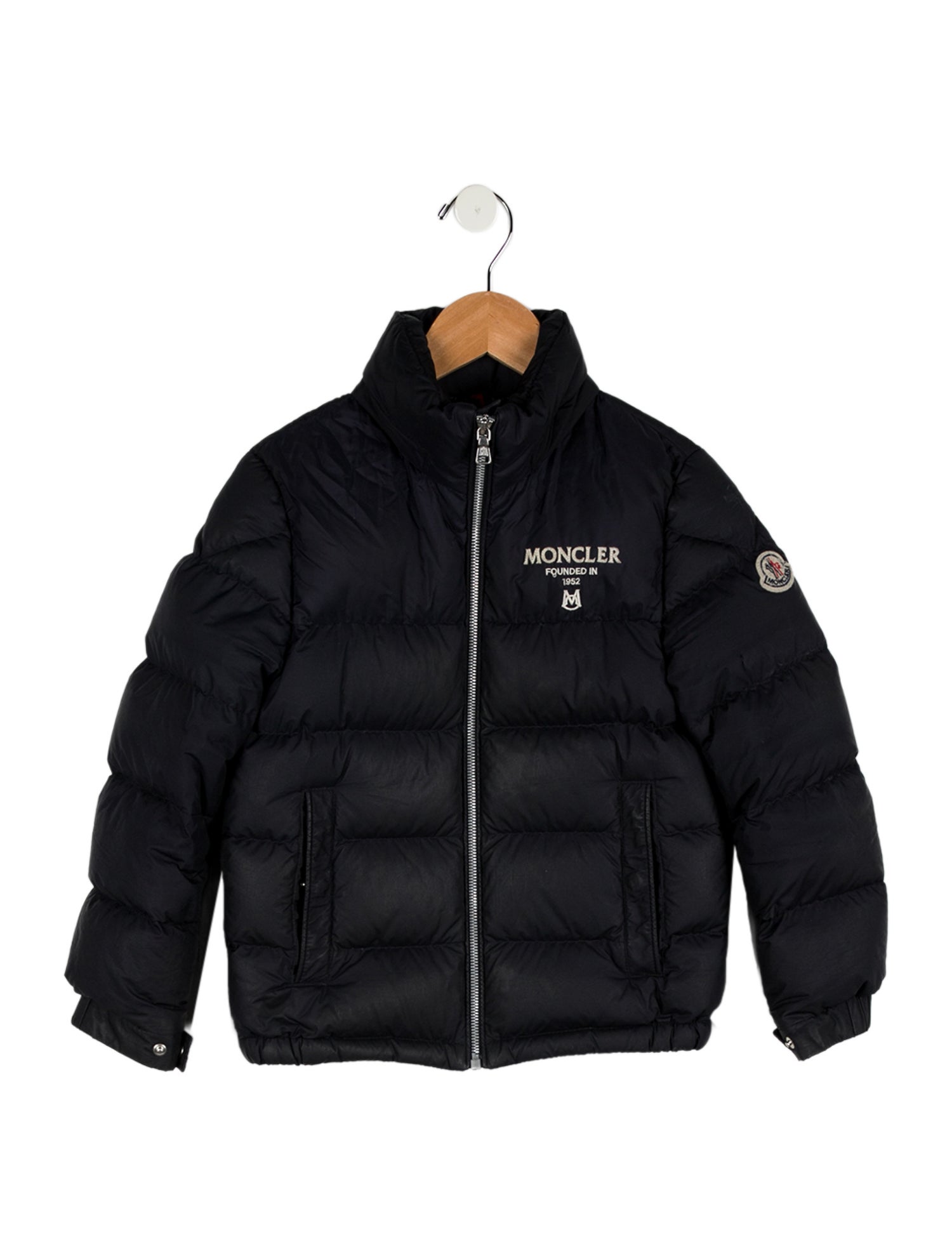 Moncler kid boys' blue jakcet