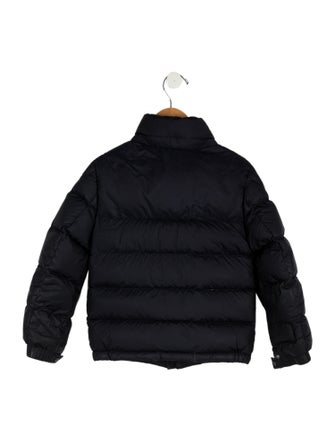 Moncler kid boys' blue jakcet