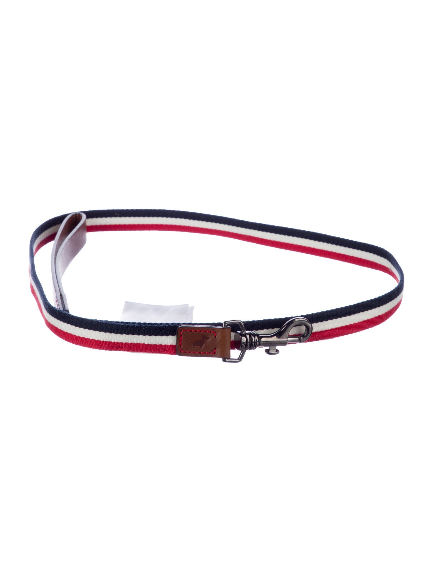 Moncler Moncler x Poldo Dog Couture Edition Tricolor Leash