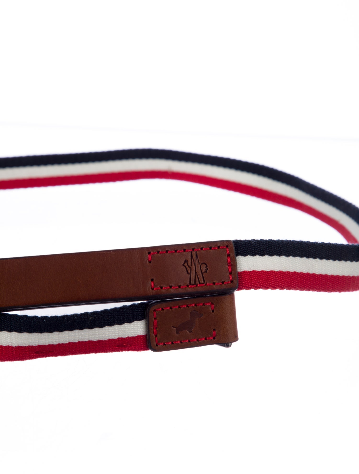 Moncler Moncler x Poldo Dog Couture Edition Tricolor Leash