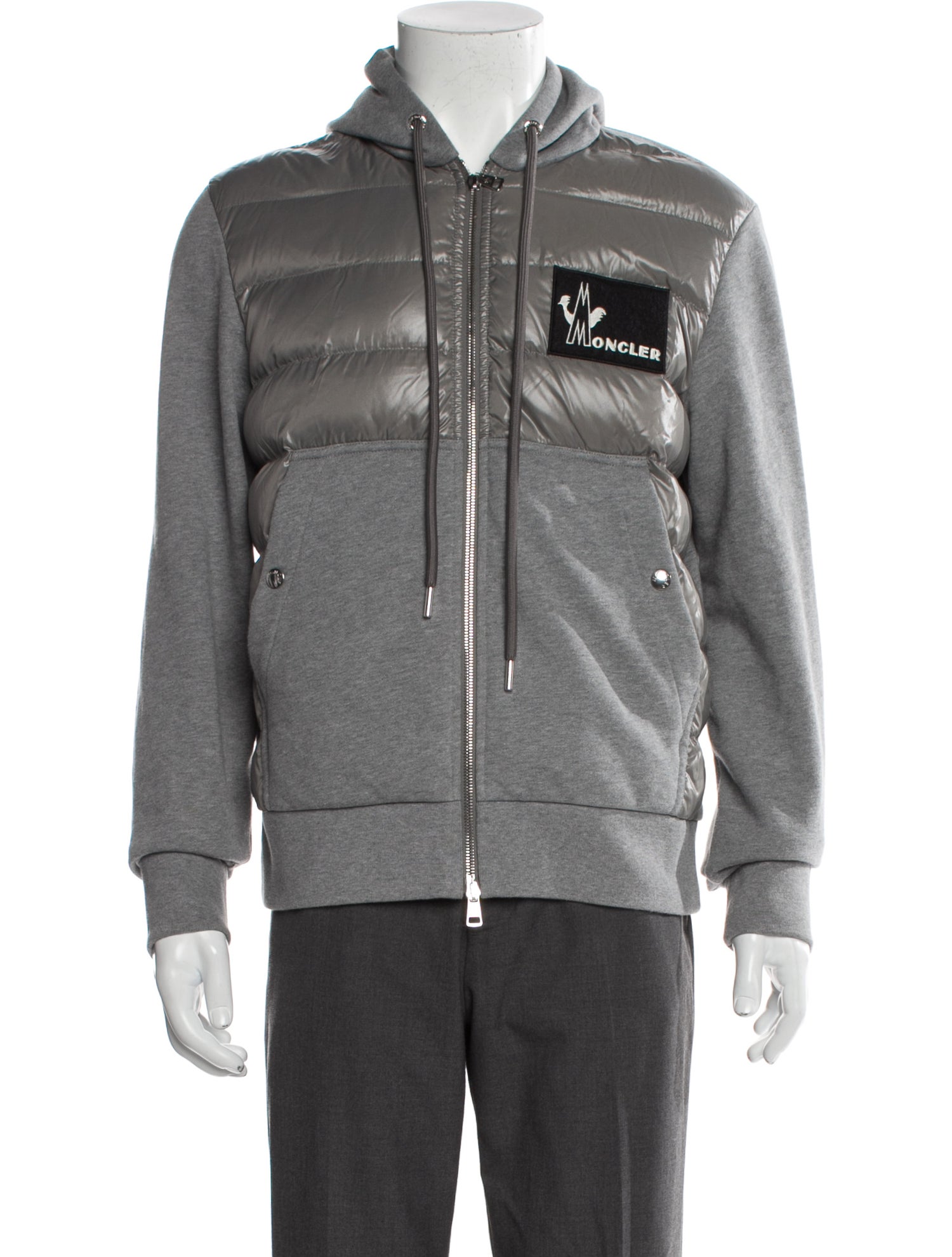 Moncler Graphic Print Crew Neck Hoodie