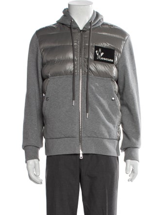 Moncler Graphic Print Crew Neck Hoodie