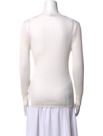 Moncler Virgin Wool V-Neck Sweater