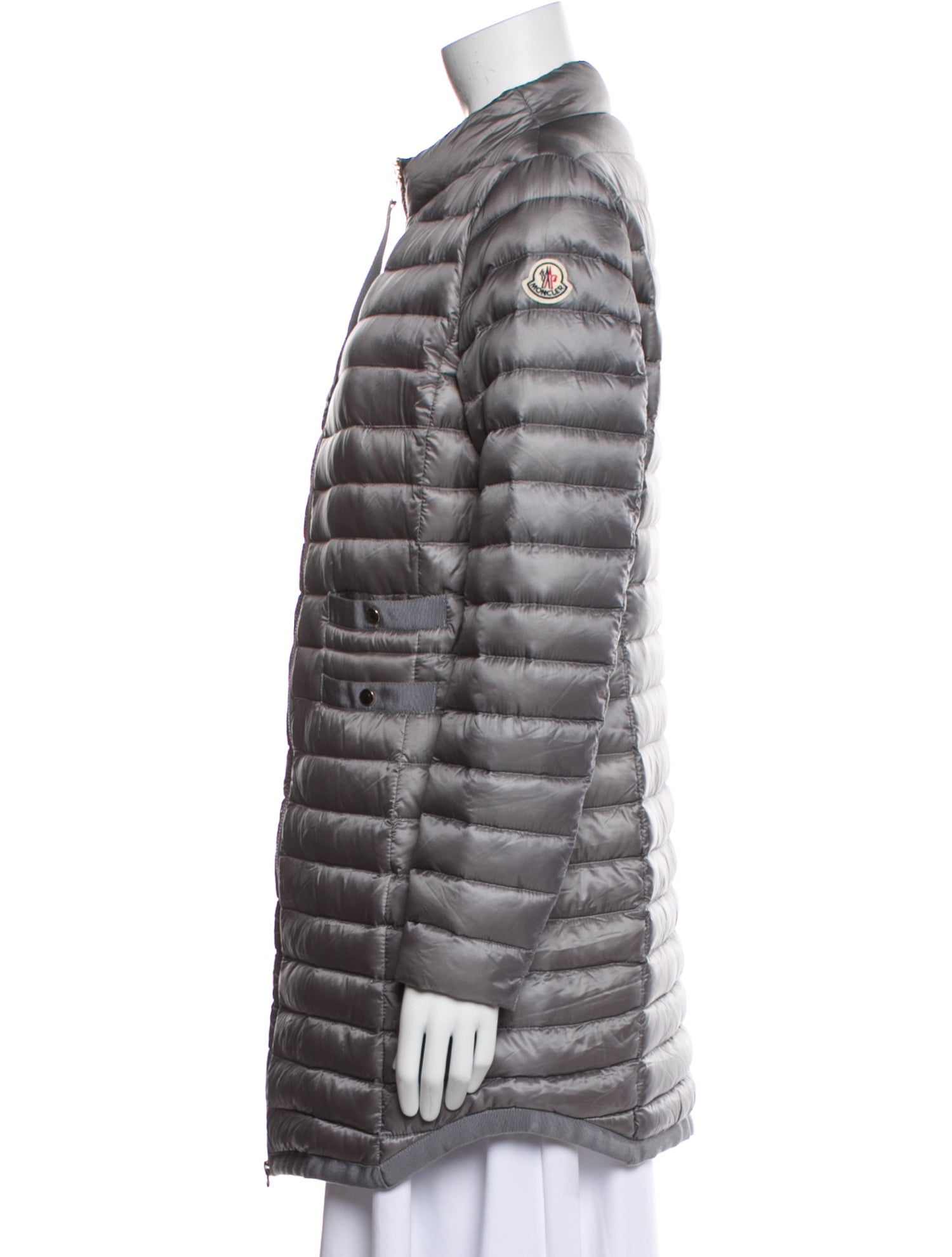 Moncler Striped Down Jacket