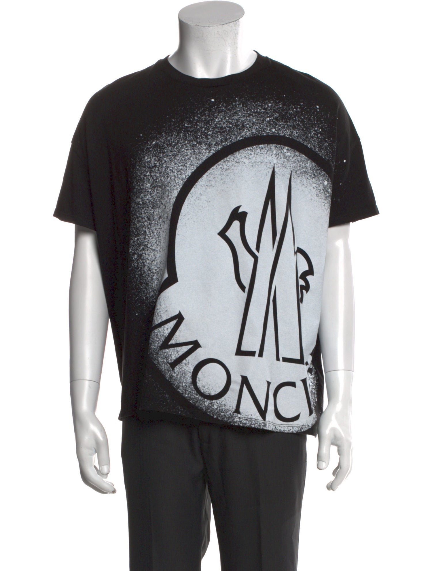 Moncler Graphic Print Crew Neck T-Shirt