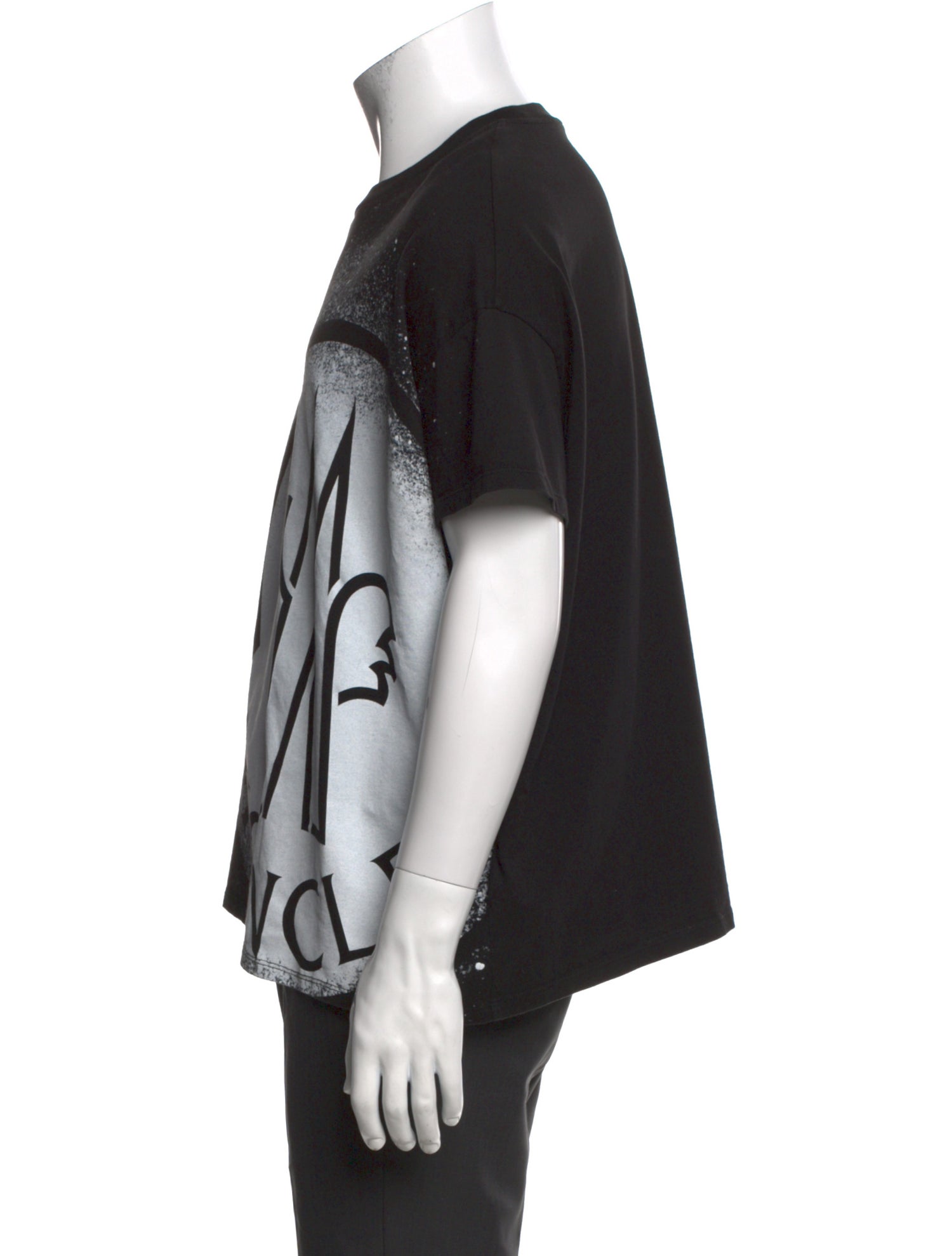 Moncler Graphic Print Crew Neck T-Shirt