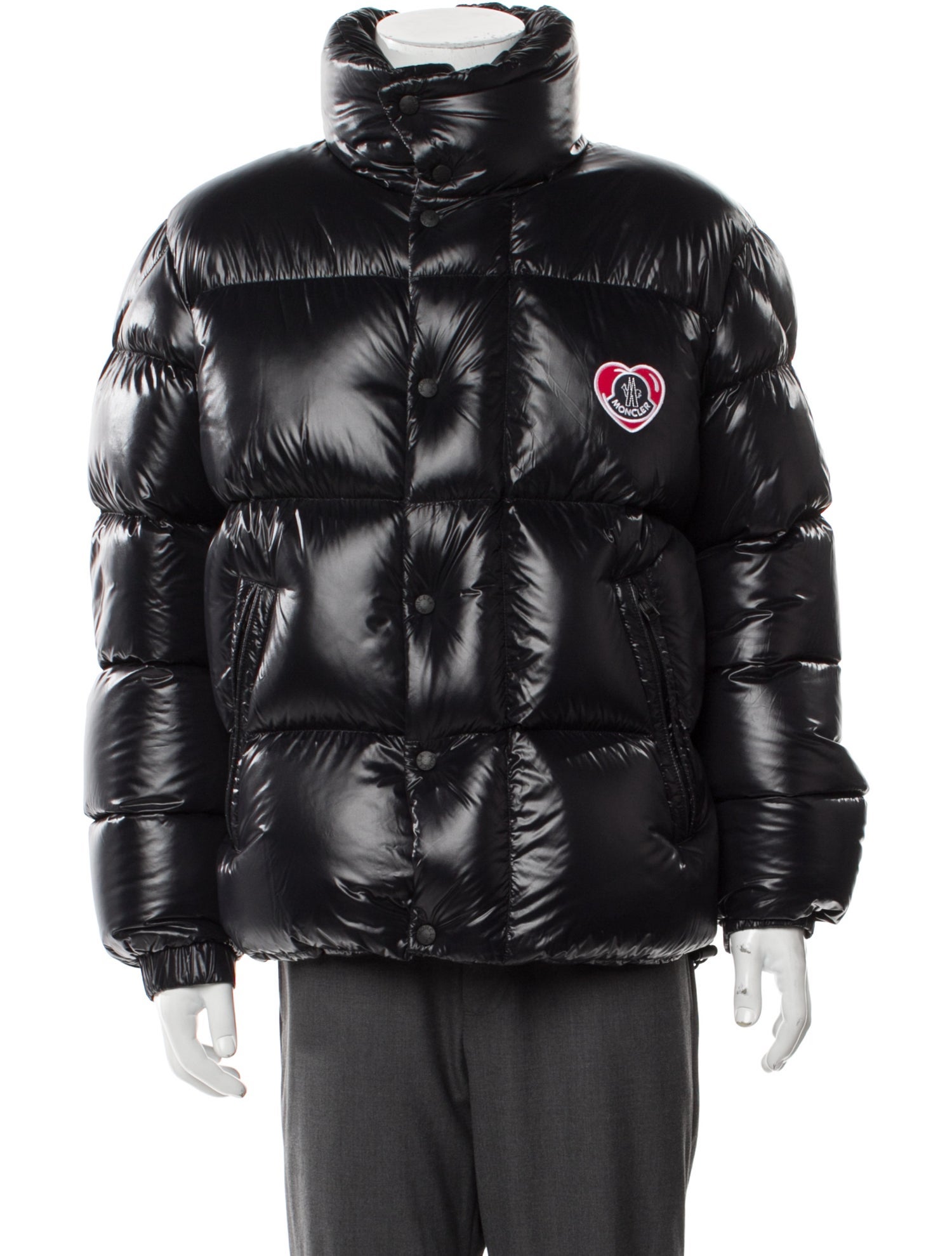 Moncler Graphic Print Puffer Coat