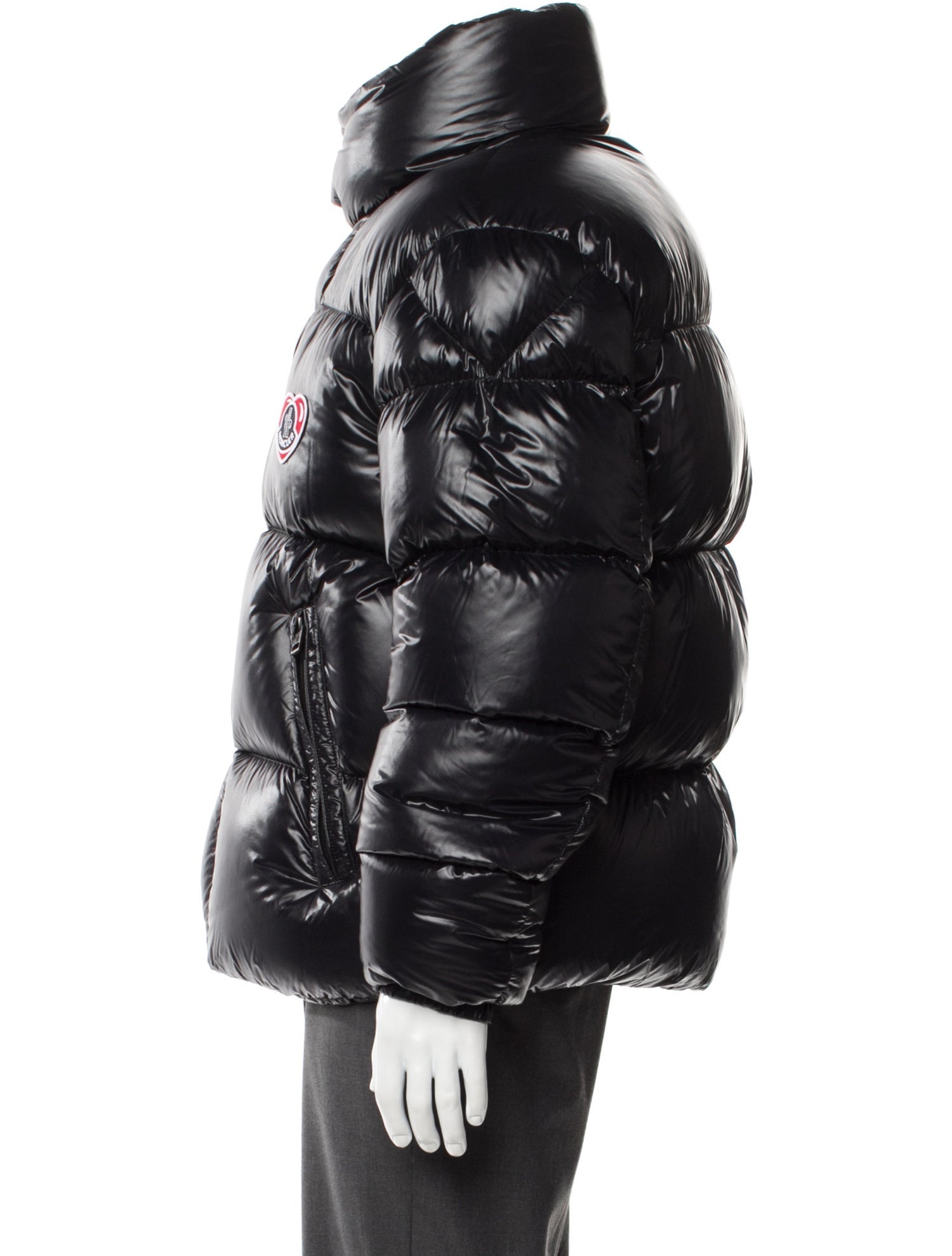 Moncler Graphic Print Puffer Coat