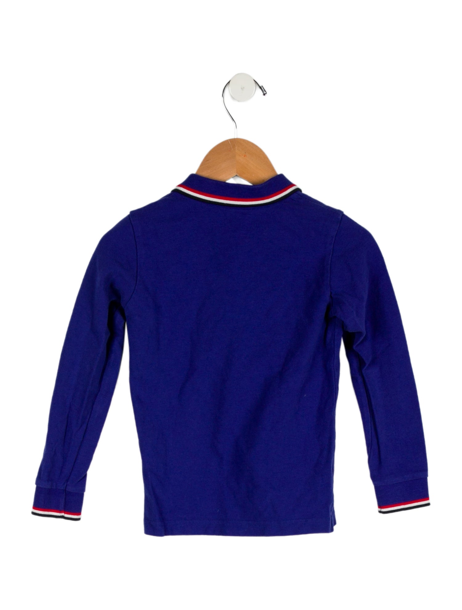 Moncler toddler boys' blue multicolored shirt