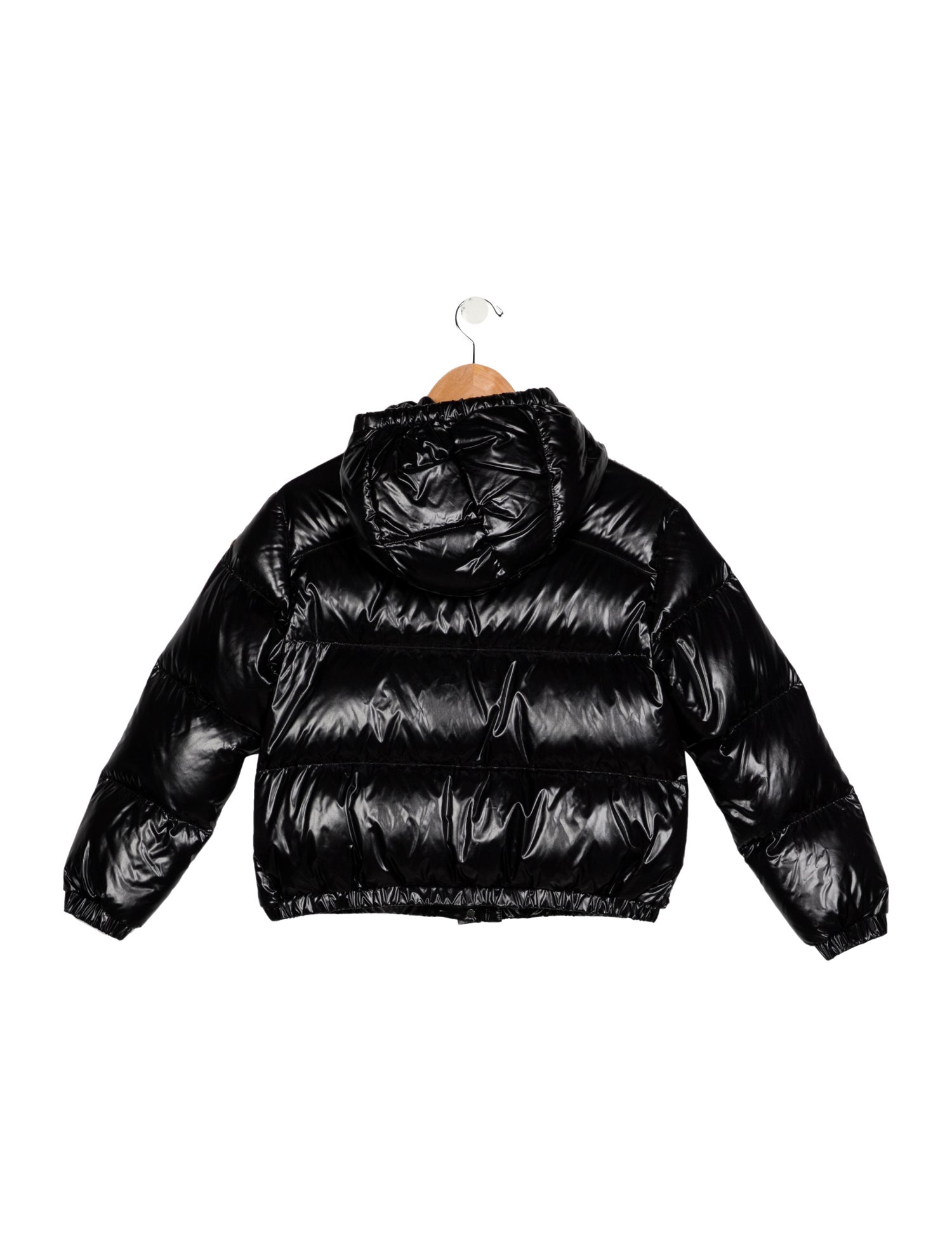 Moncler Girls' Plaid Puffer Coat
