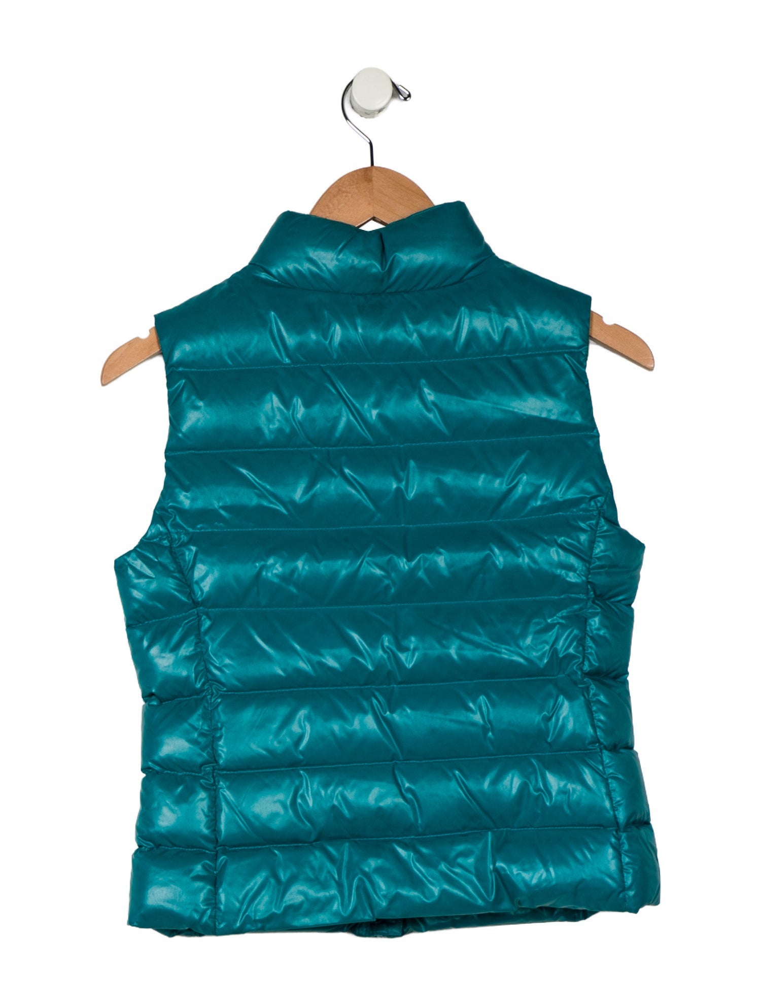 Moncler Kids' Blue Down Vest