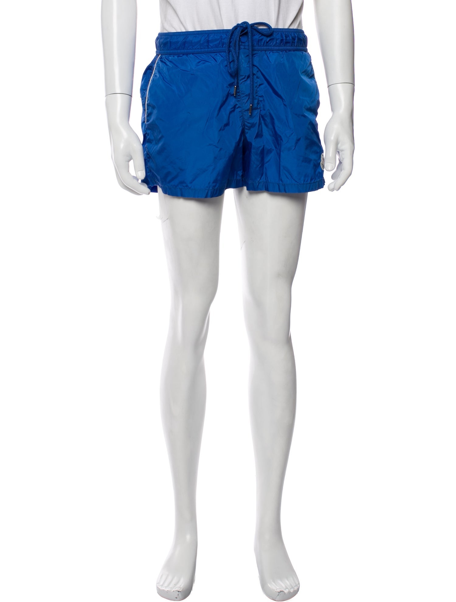 Moncler Embroidered Accent Swim Trunks