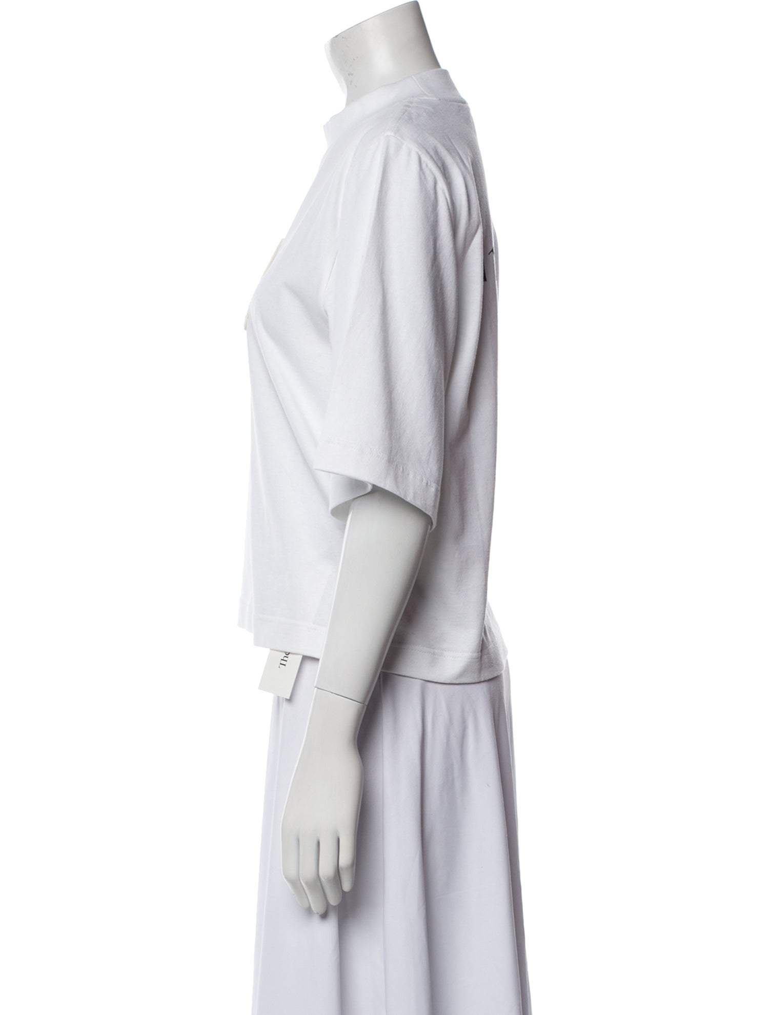 Moncler Genius Graphic Print Mock Neck T-Shirt