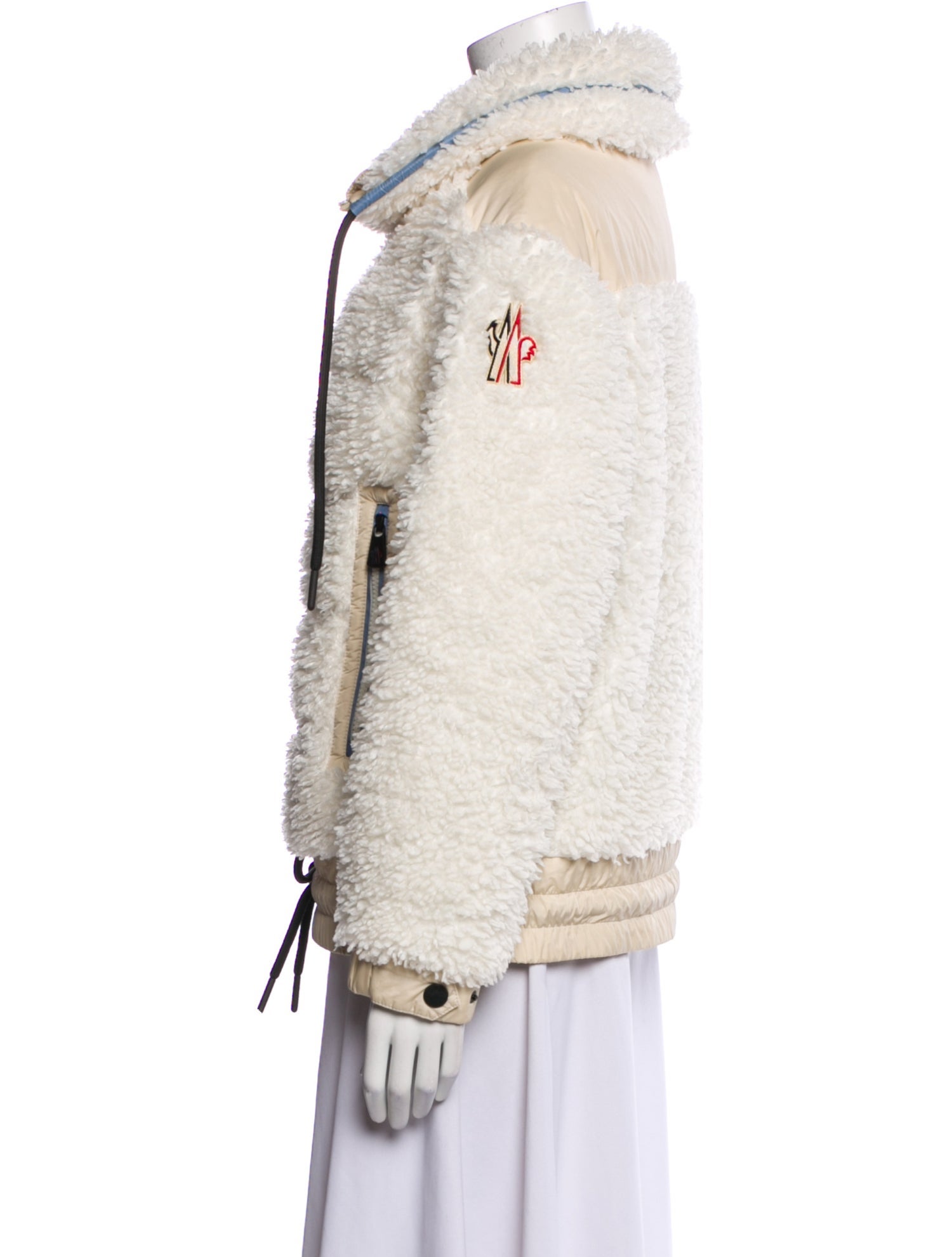 Moncler Grenoble Faux Fur Jacket