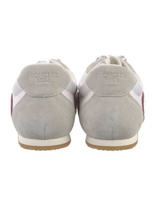 Moncler Leather Colorblock Pattern Sneakers