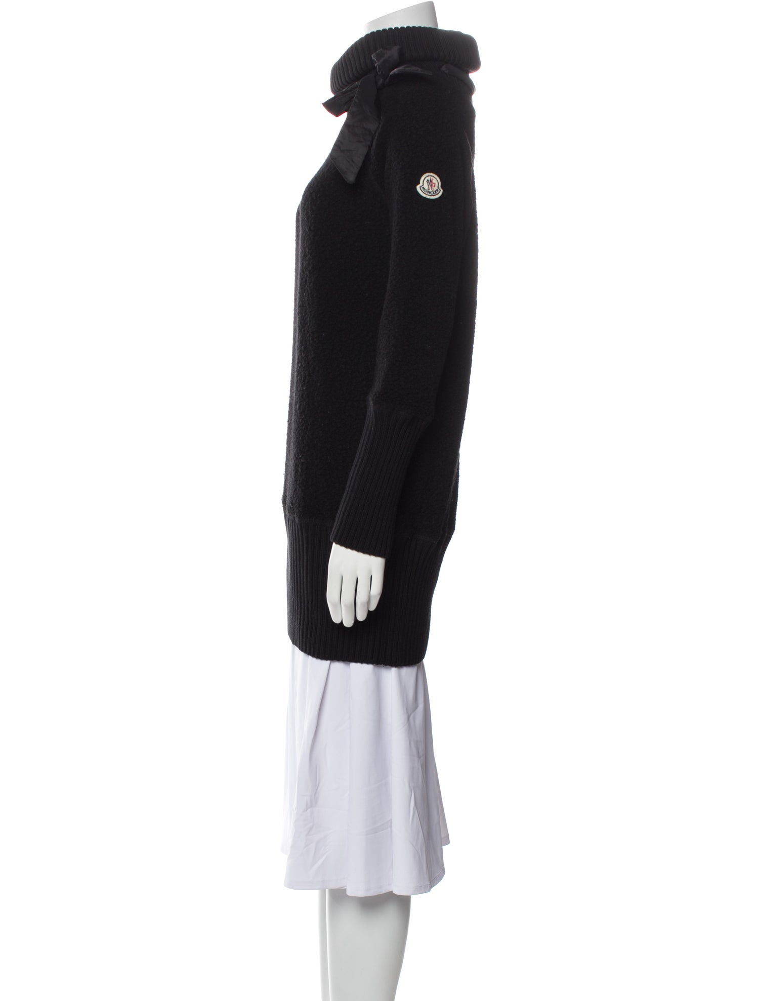 Moncler Virgin Wool Turtleneck Sweatshirt