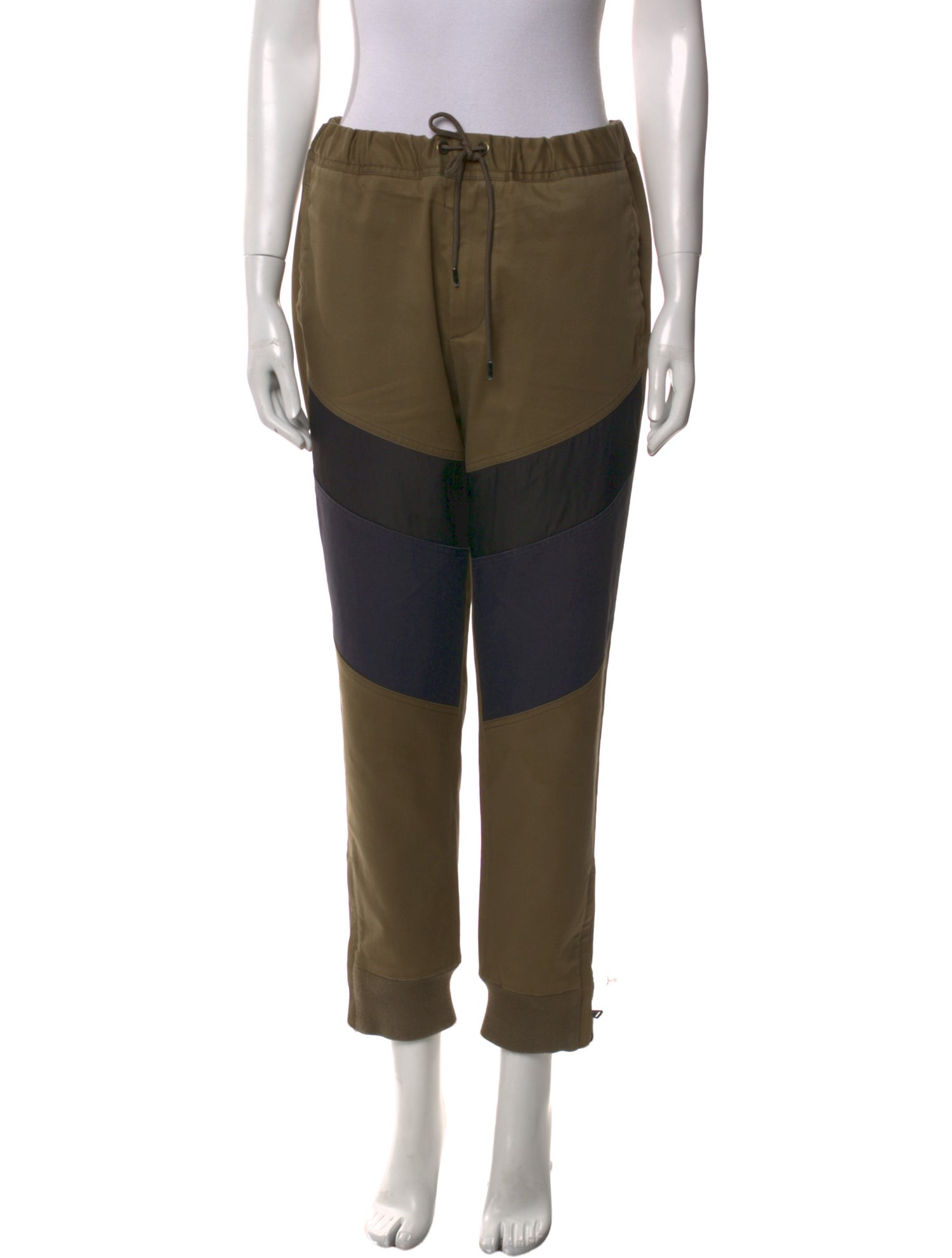 Moncler Tweed Pattern Skinny Leg Pants