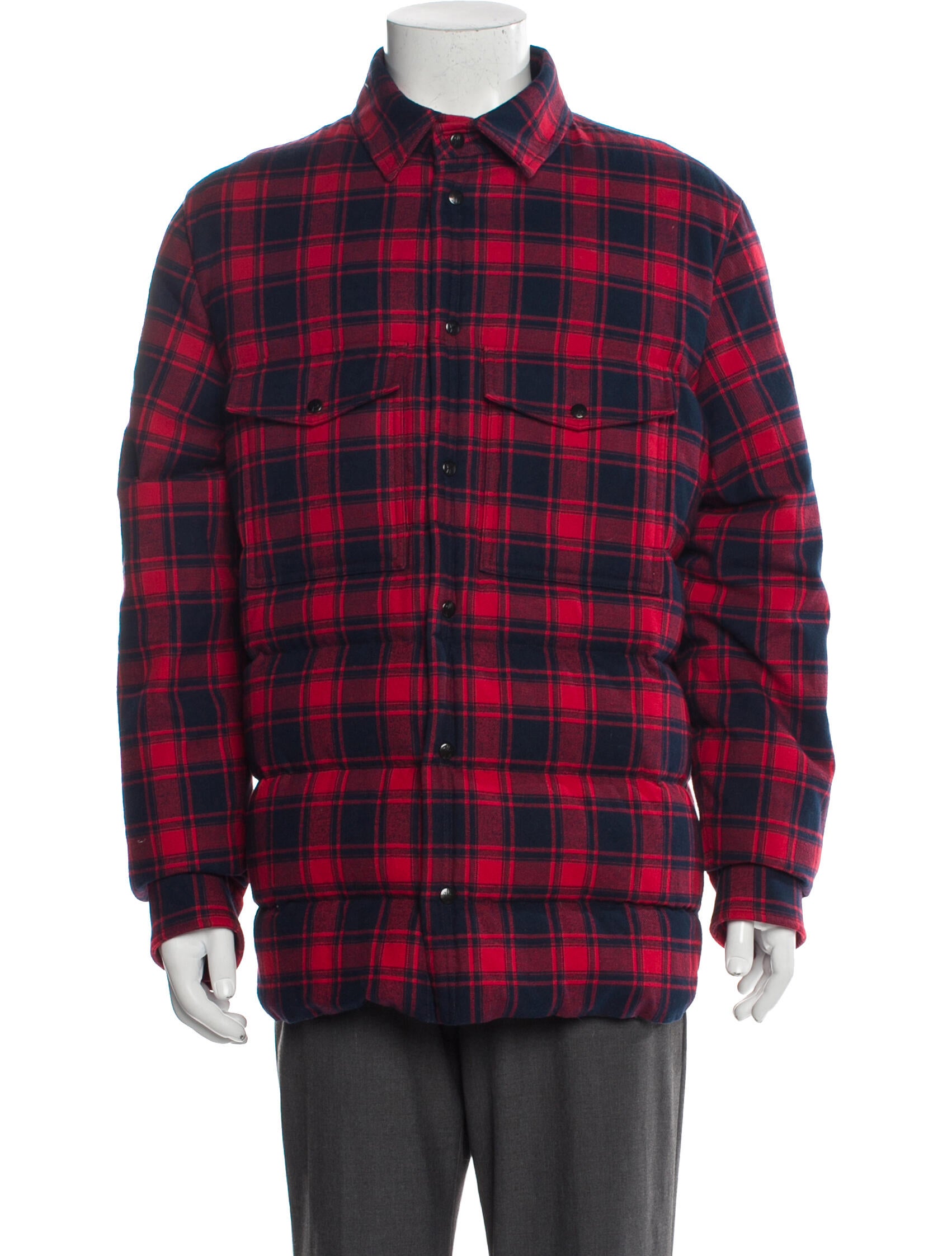 Moncler Plaid Print Jacket