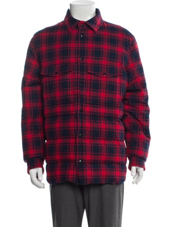 Moncler Plaid Print Jacket