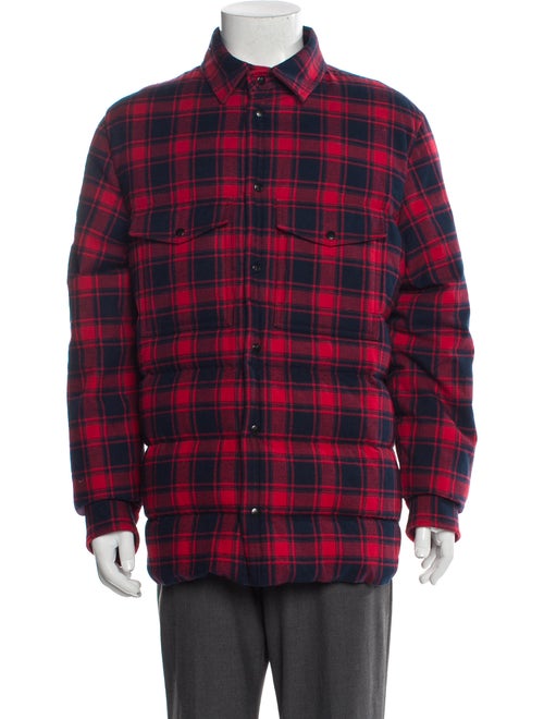 Moncler Plaid Print Jacket