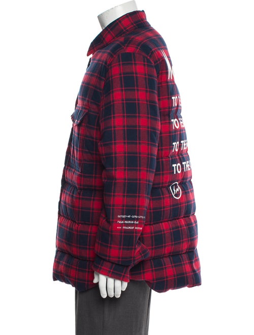 Moncler Plaid Print Jacket