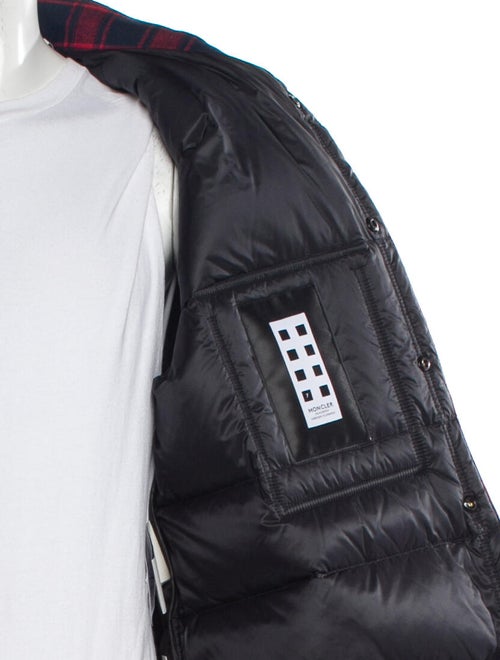 Moncler Plaid Print Jacket