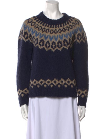 Moncler Wool Printed Sweater