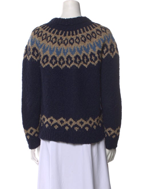 Moncler Wool Printed Sweater