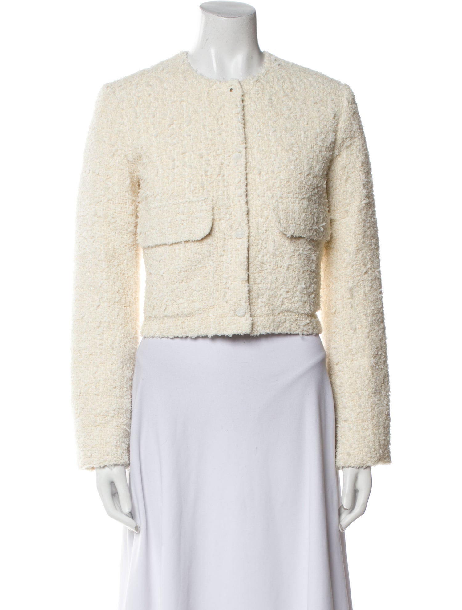 Moncler Tweed Pattern Down Jacket w/ Tags