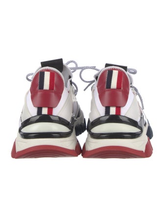 Moncler Leather Printed Athletic Sneakers
