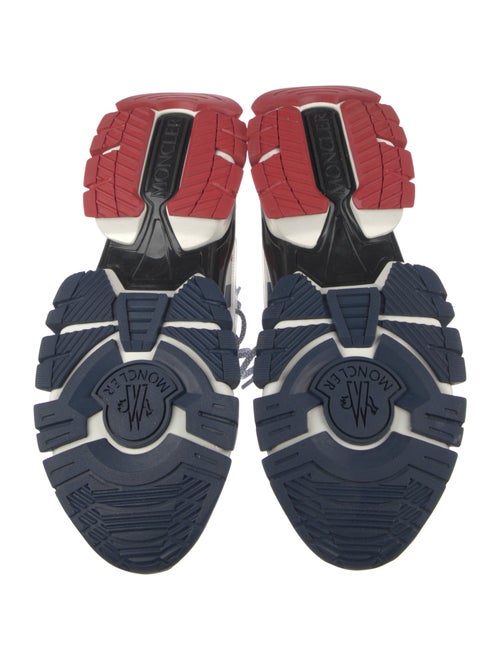 Moncler Leather Printed Athletic Sneakers