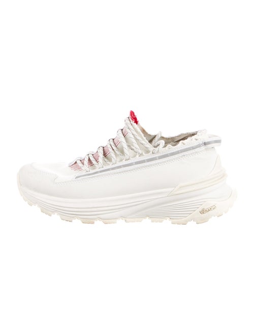 Moncler Raw-Edge Trim Sneakers