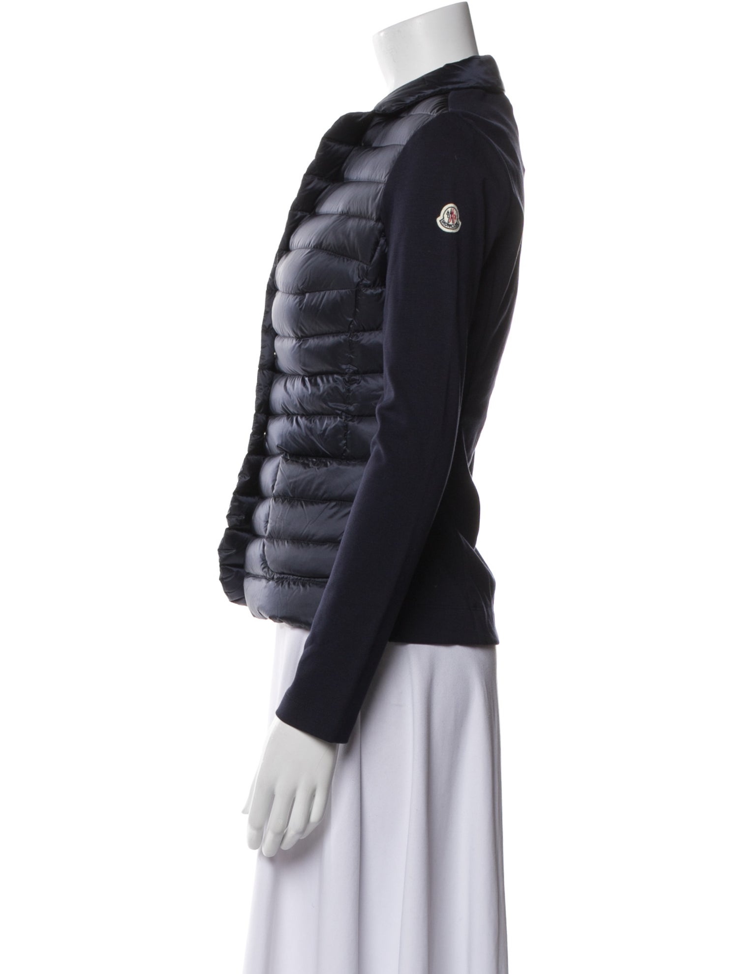 Moncler Nylon Striped Blazer