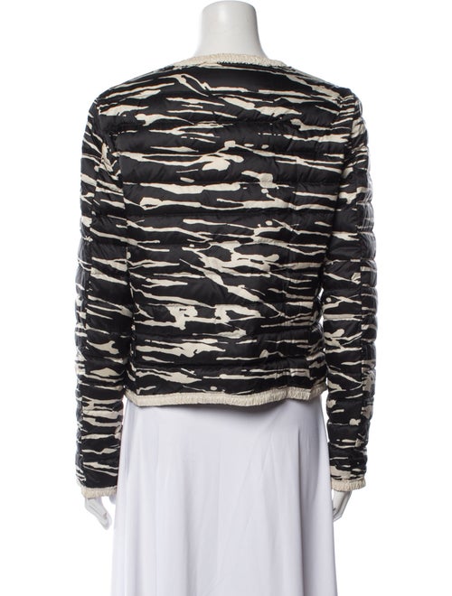 Moncler Flavienne Giubbotto Printed Evening Jacket