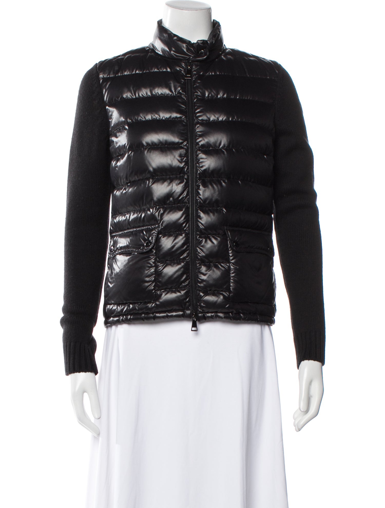 Moncler Down Biker Jacket