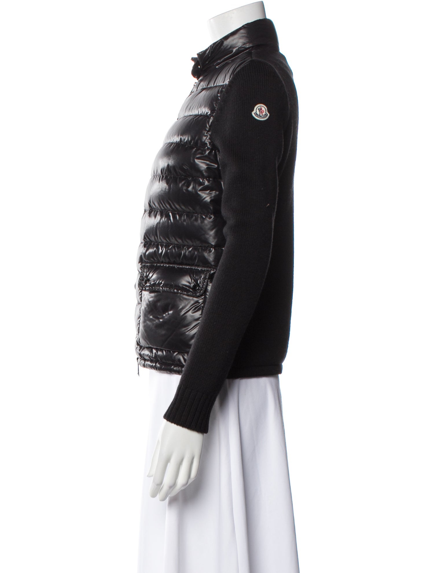 Moncler Down Biker Jacket