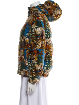 Moncler Graphic Print Coat