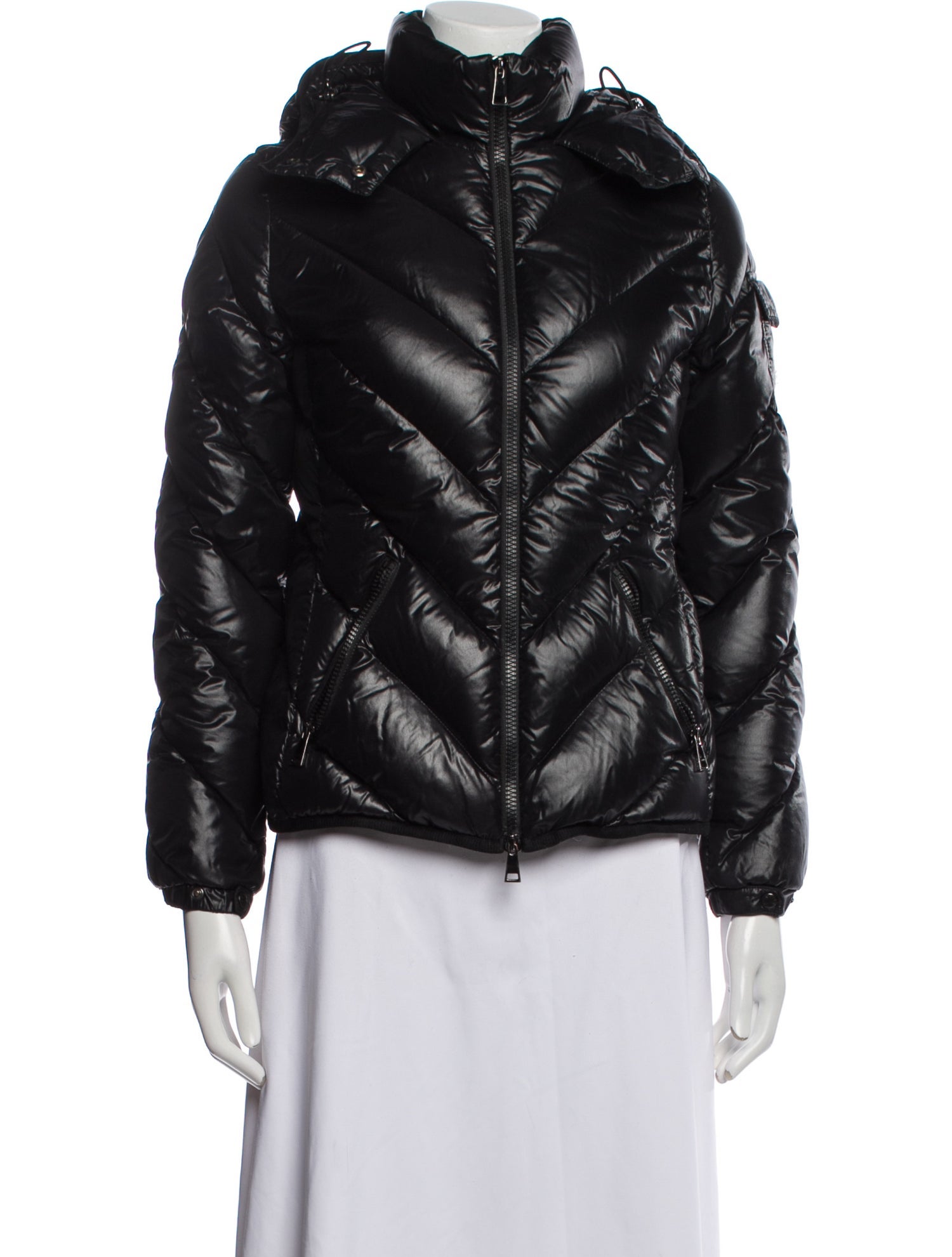 Moncler Nylon Biker Jacket