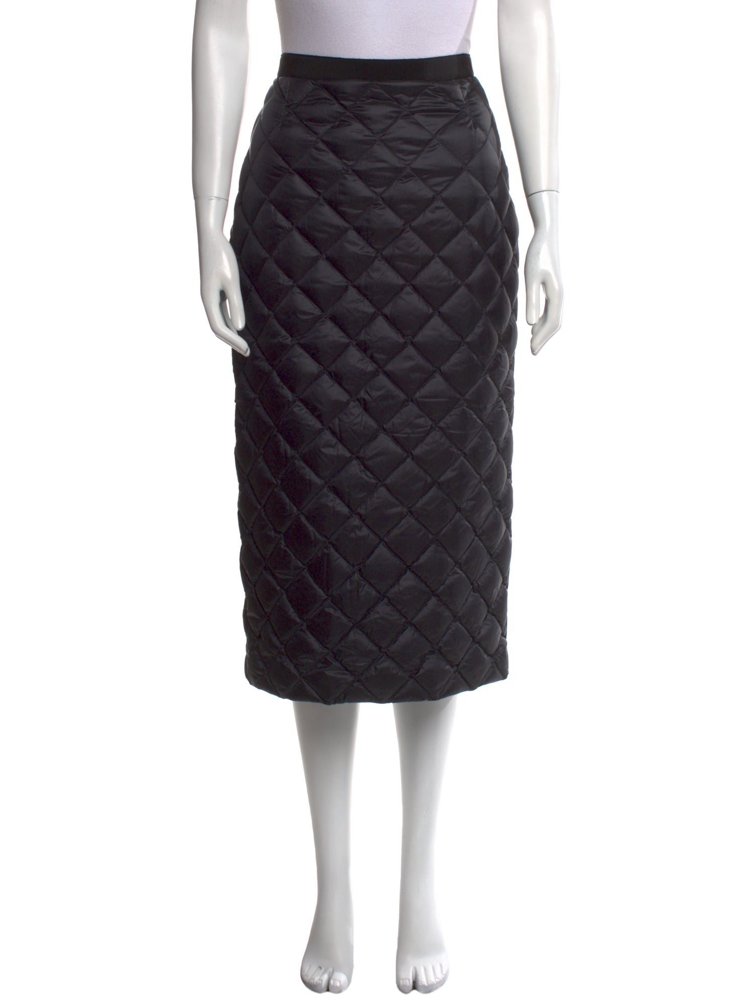 Moncler Nylon Midi Length Skirt