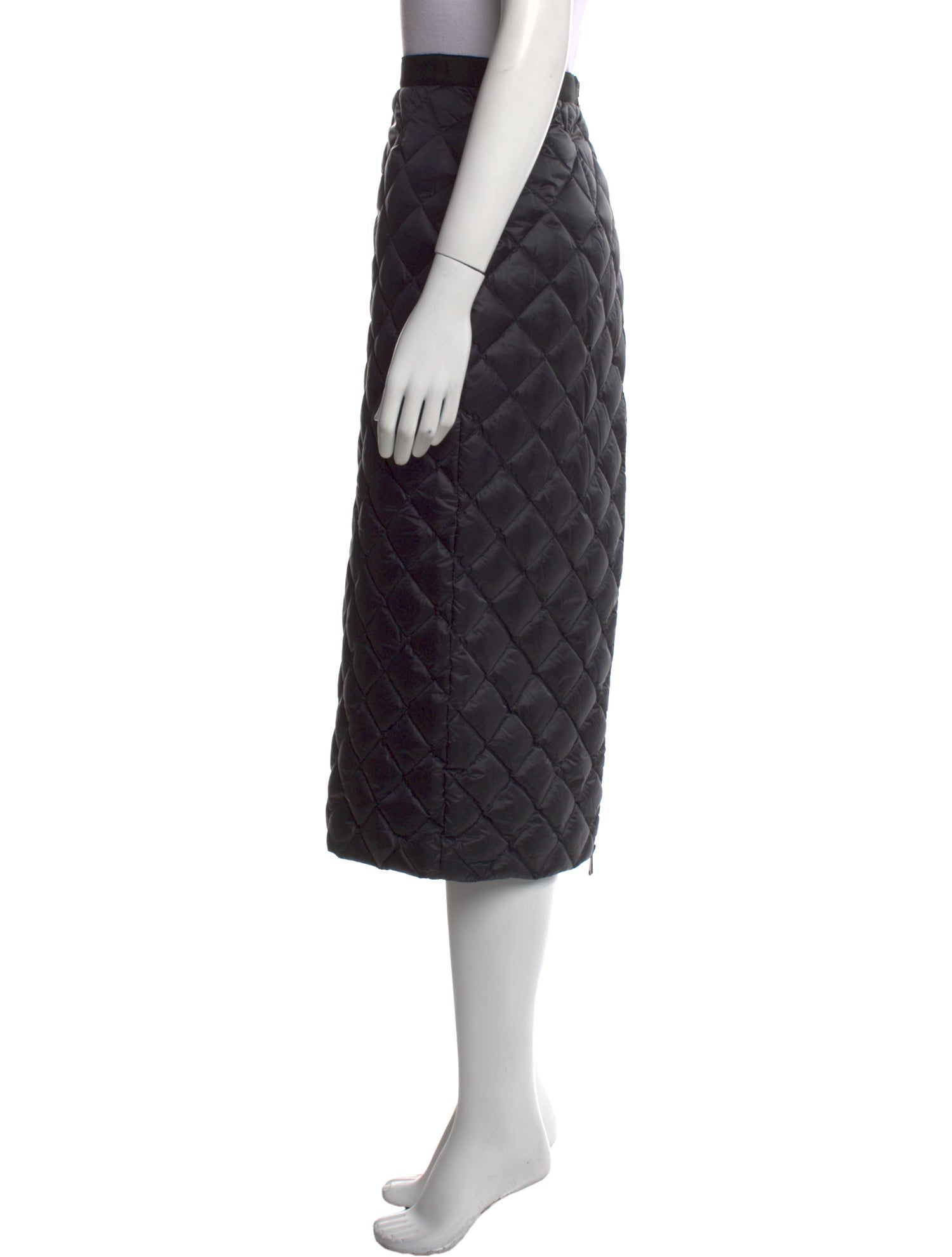 Moncler Nylon Midi Length Skirt