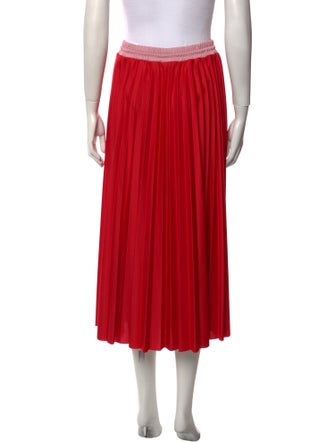 Moncler Striped Midi Length Skirt