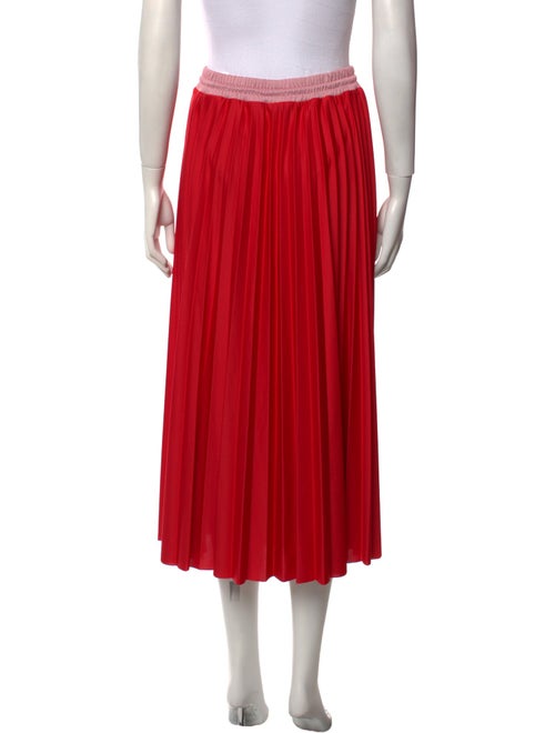 Moncler Striped Midi Length Skirt